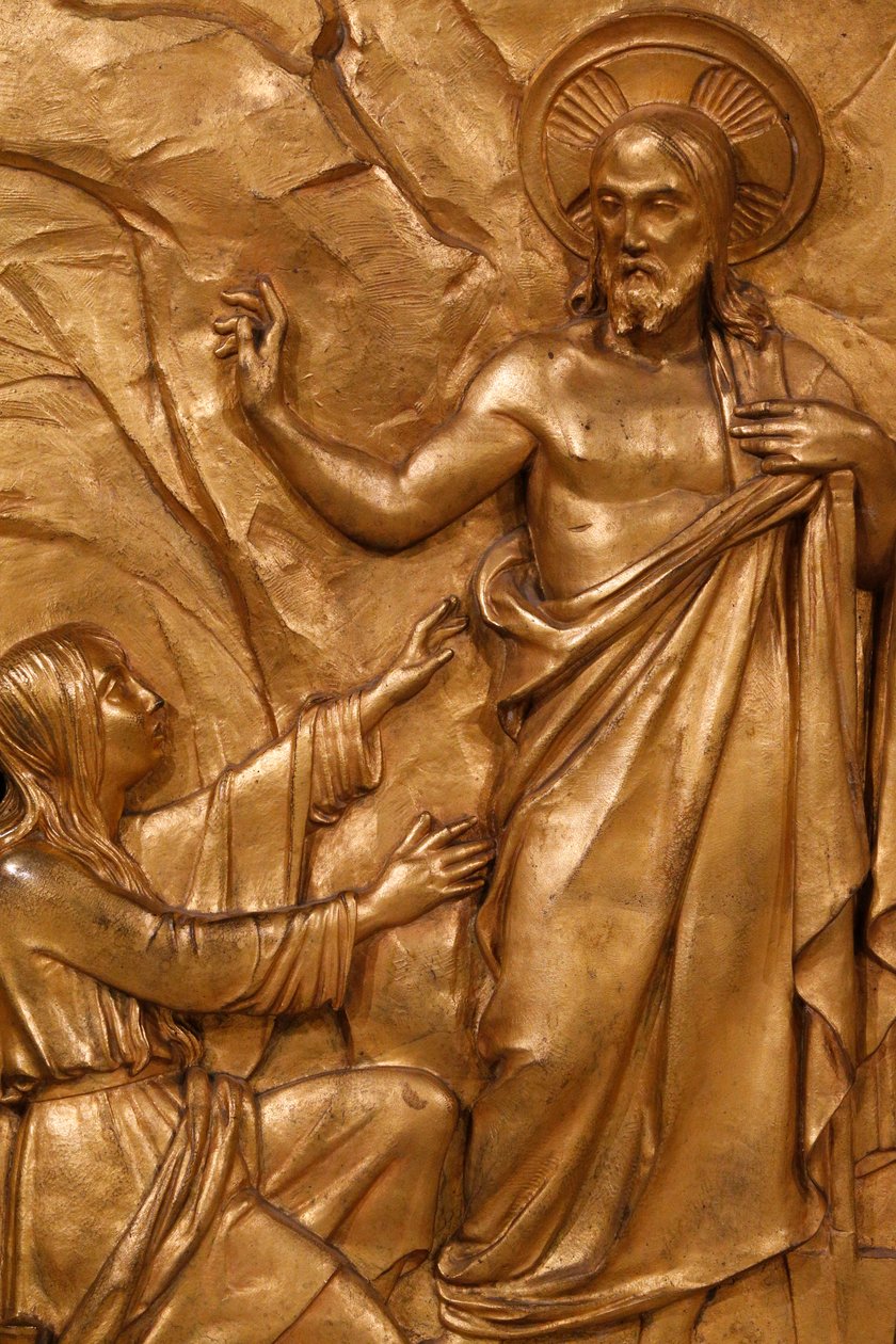 Eglise de la Madeleine - Detalhe do Tabernáculo - Jesus Cristo e Marie Madeleine - Paris, Paris de Unbekannt