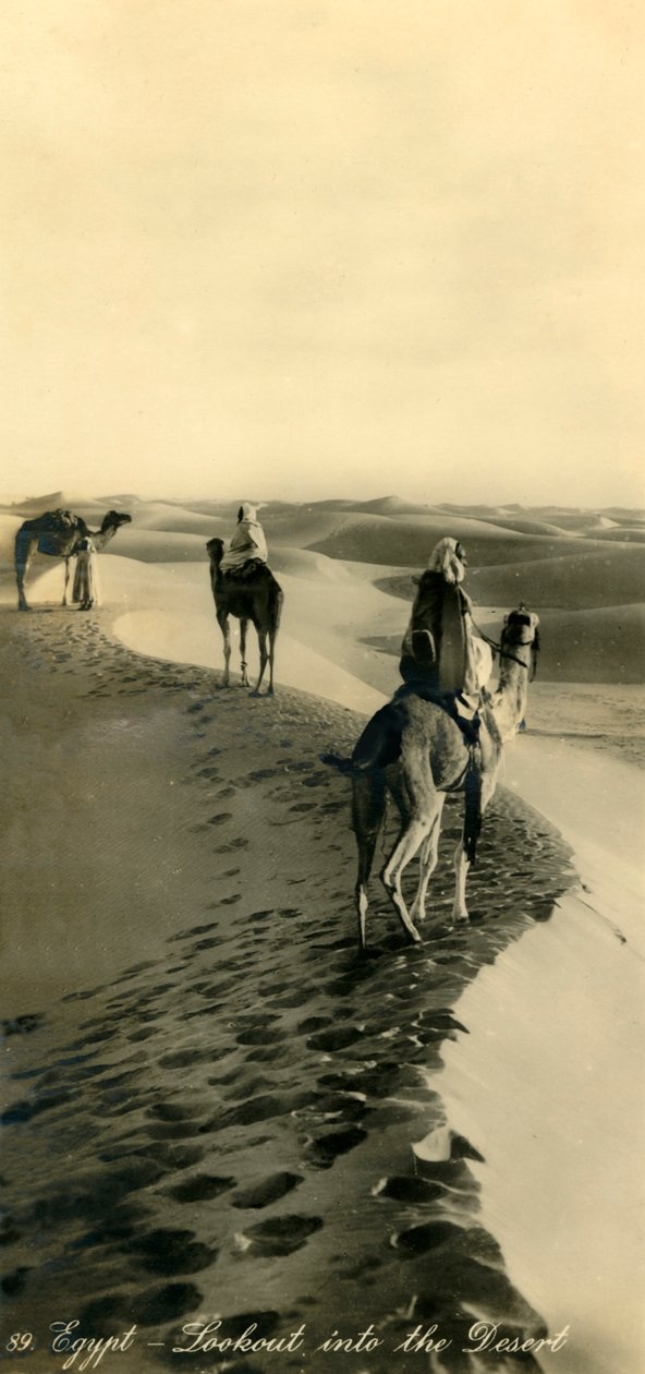 Egito - Vigia do deserto, c1918-c1939. de Unbekannt