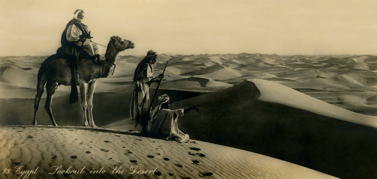 Egito - Vigia do deserto, c1918-c1939. de Unbekannt