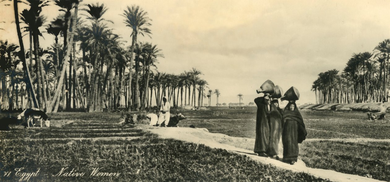 Egito - mulheres nativas, c1918-c1939. de Unbekannt