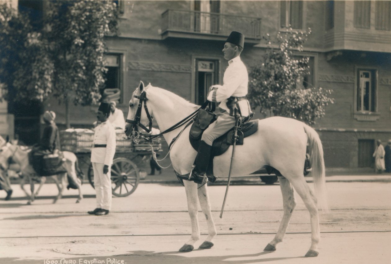 Polícia Egípcia, Cairo, Egito, 1936 de Unbekannt