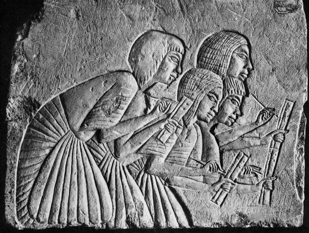 Escribas egípcios, c1350 aC 1936 de Unbekannt