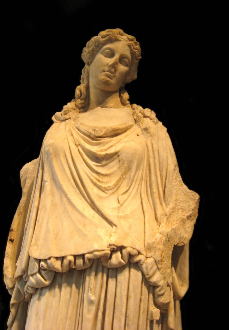 Eirene, a Deusa da paz, cópia romana de um original grego, 1º H. 1º cen. DE ANÚNCIOS de Unbekannt