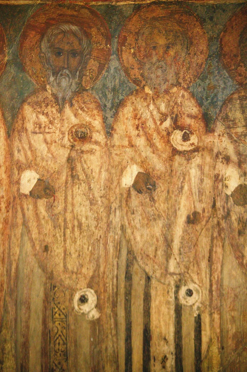 Igreja El-Moallaqah fresco Le Caire Egipto de Unbekannt