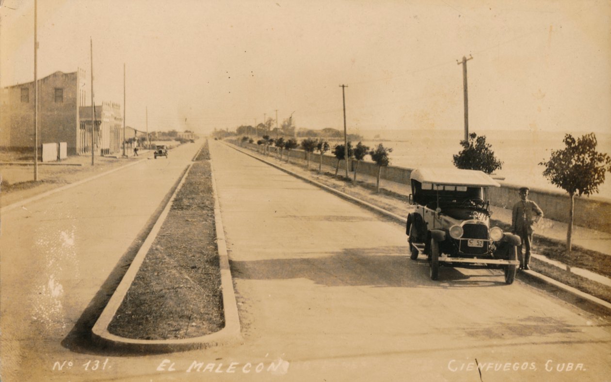 El Malecon, Cienfuegos, Cuba, c1910. de Unbekannt