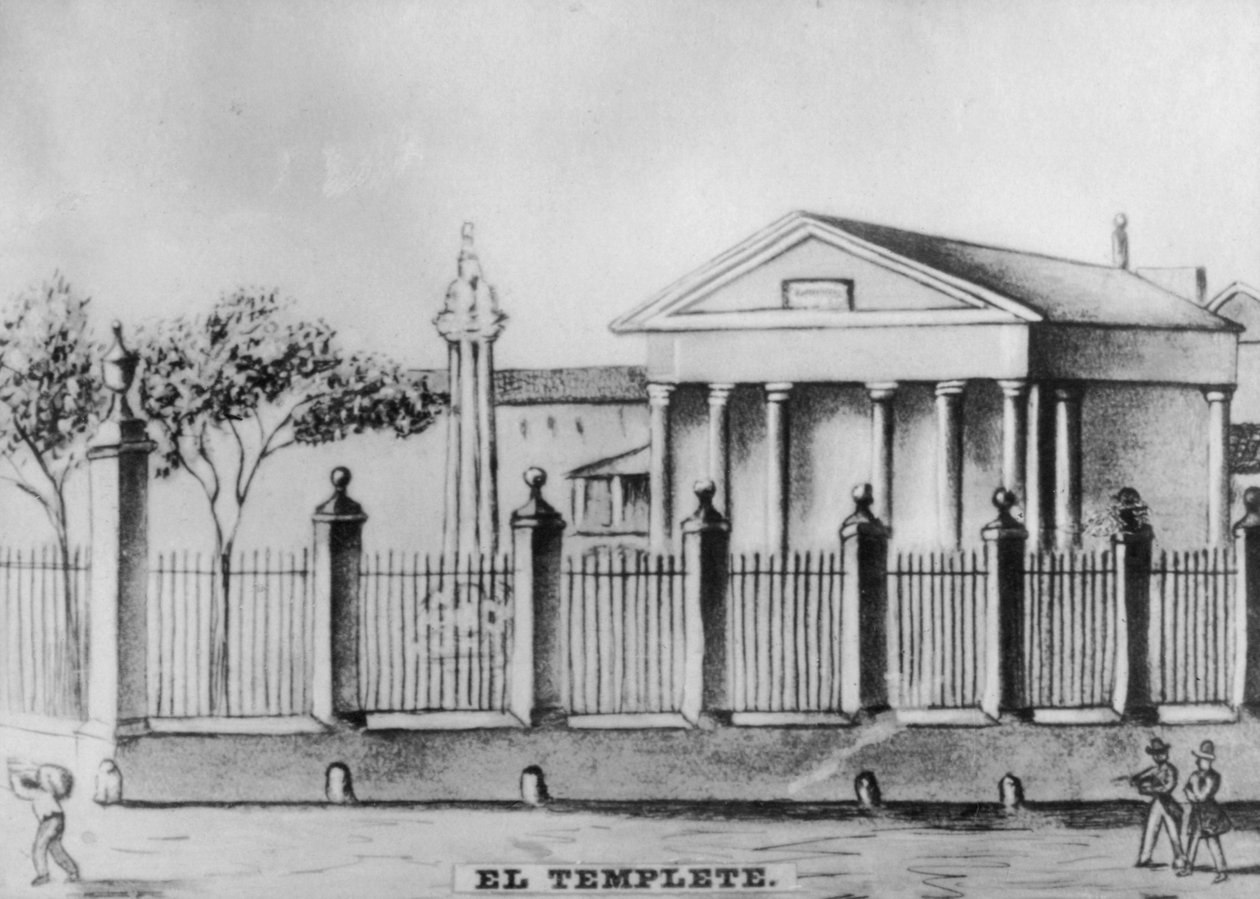 El Templete, Plaza de Armes, Havana, Cuba, c1910 de Unbekannt