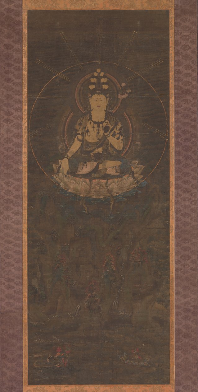 Kannon de onze cabeças no Monte Fudaraka, século XIII. de Unbekannt