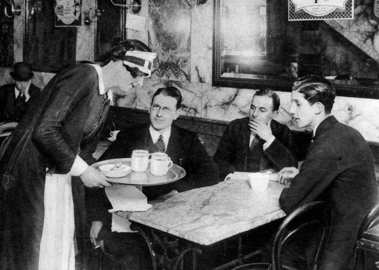 Café das onze horas, Londres, 1926-1927 de Unbekannt