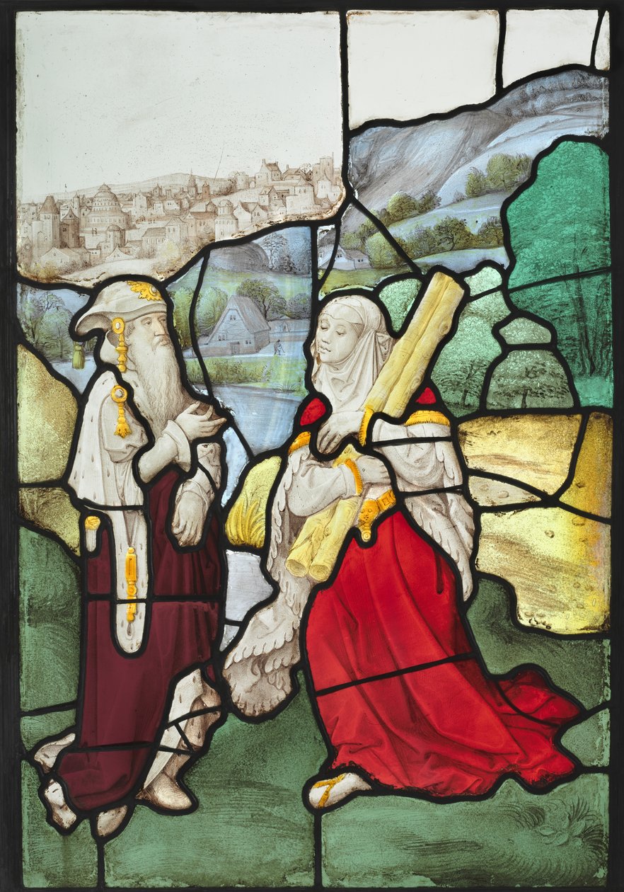 Elias e a viúva de Zarefate, c. 1525 de Unbekannt