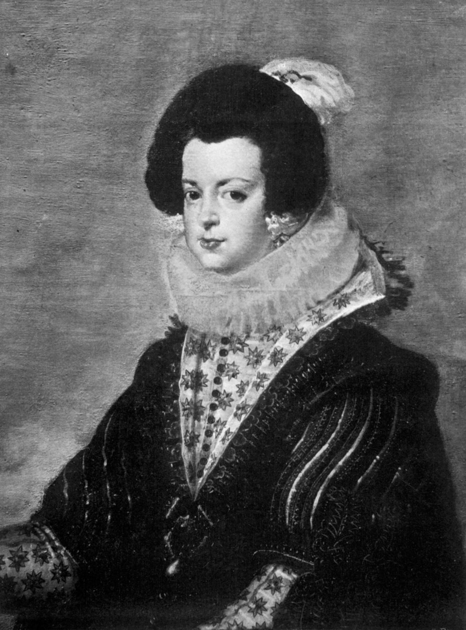 Isabel de Bourbon, esposa do rei Filipe IV da Espanha, c1630 1901 de Unbekannt