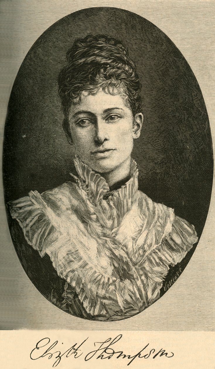 Elizabeth Butler, 1883. de Unbekannt