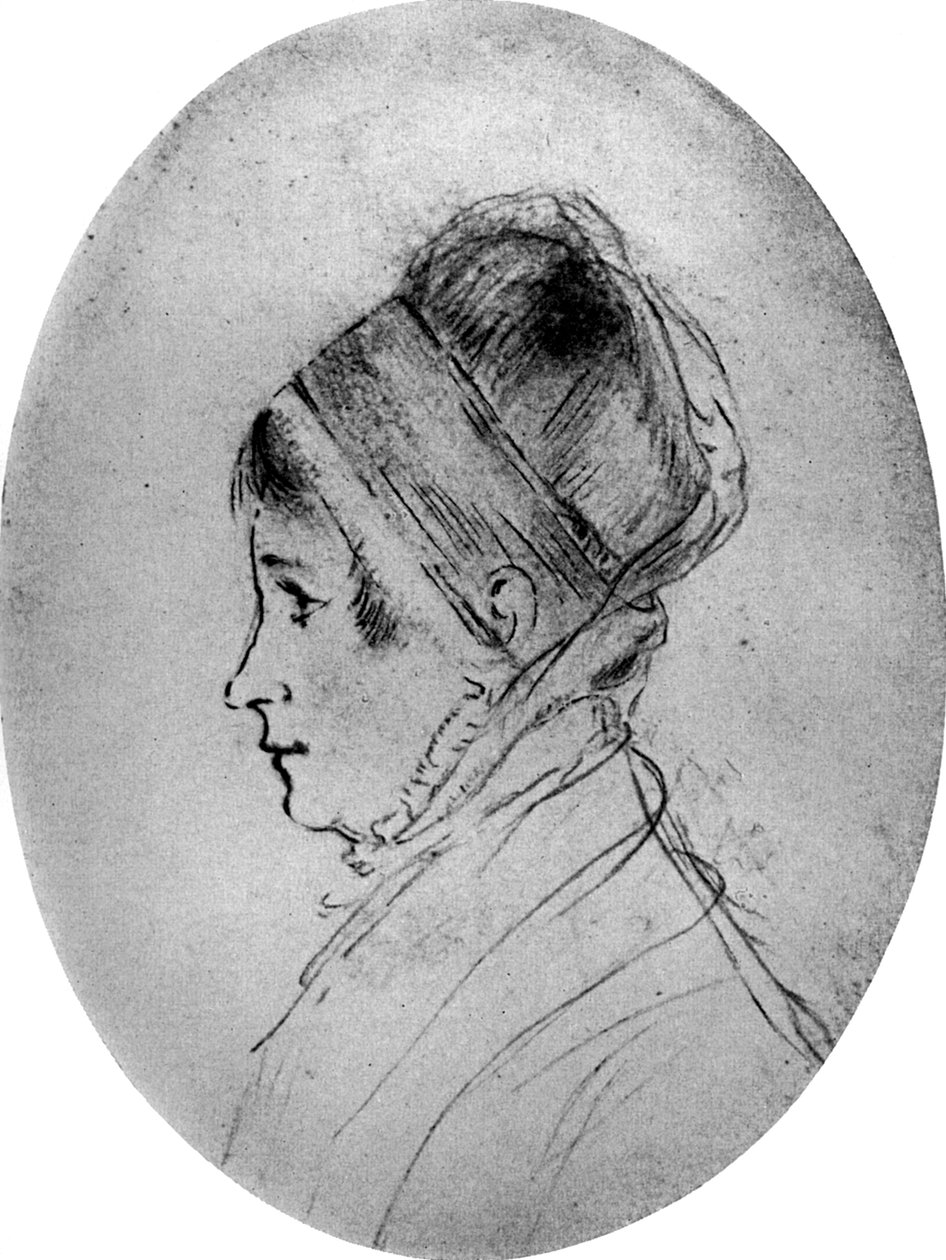 Elizabeth Fry, prisão britânica e reformadora social, c1798-1800 1956 de Unbekannt