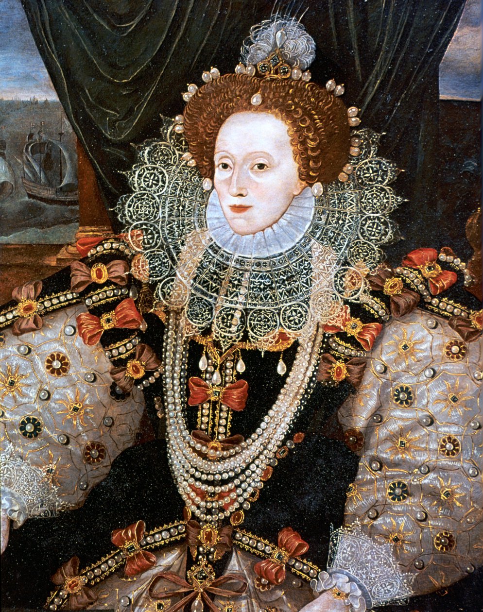 Elizabeth I, Rainha de Inglaterra e Irlanda, c1588 de Unbekannt