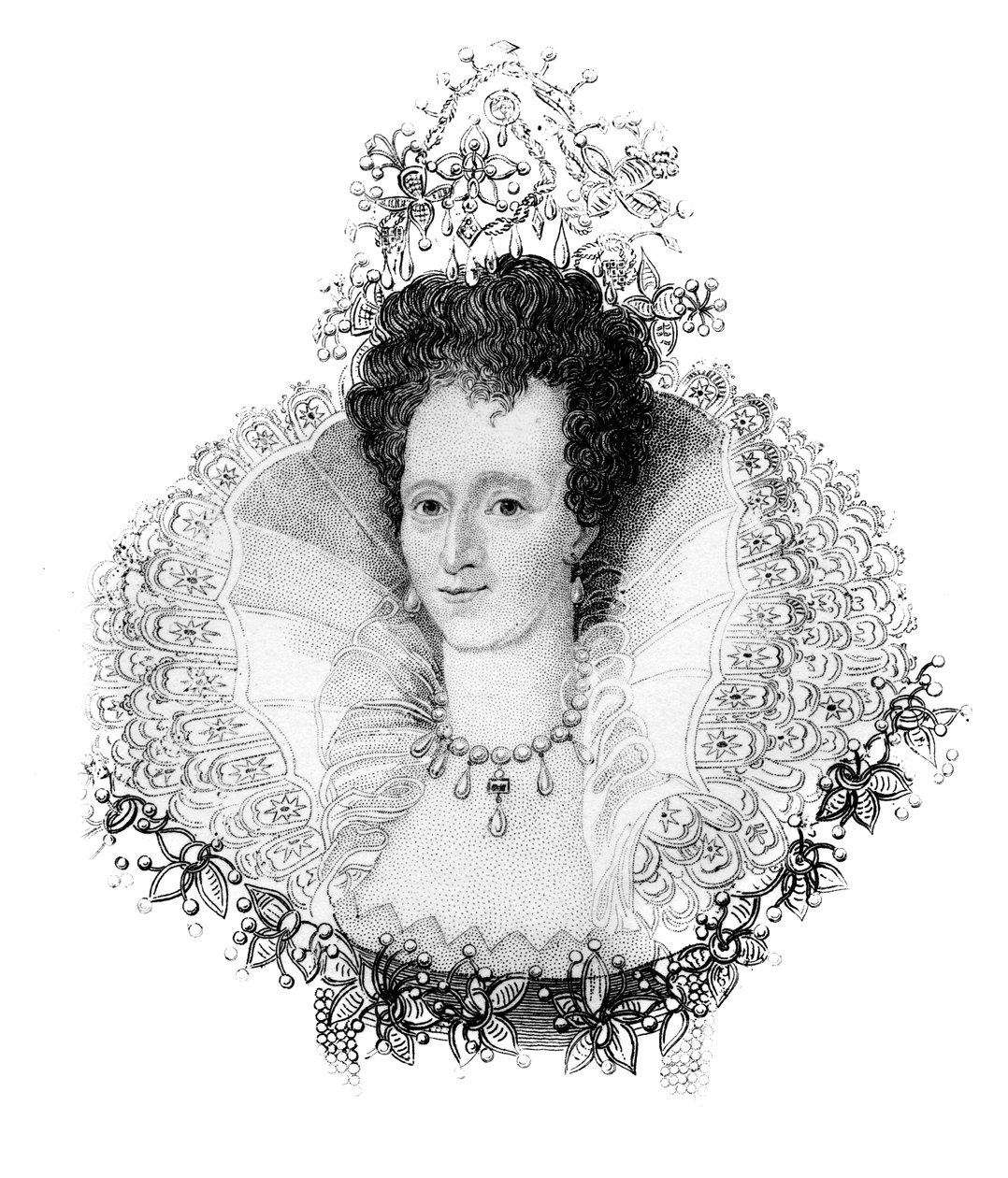Elizabeth I, rainha da Inglaterra, c1850 de Unbekannt