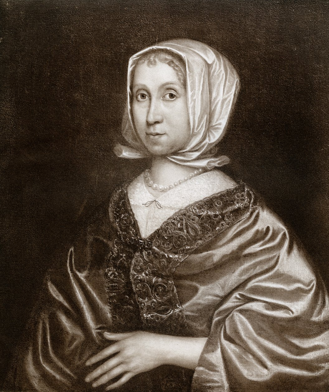 Elizabeth Steward, mãe de Oliver Cromwell, século XVII, 1899 de Unbekannt
