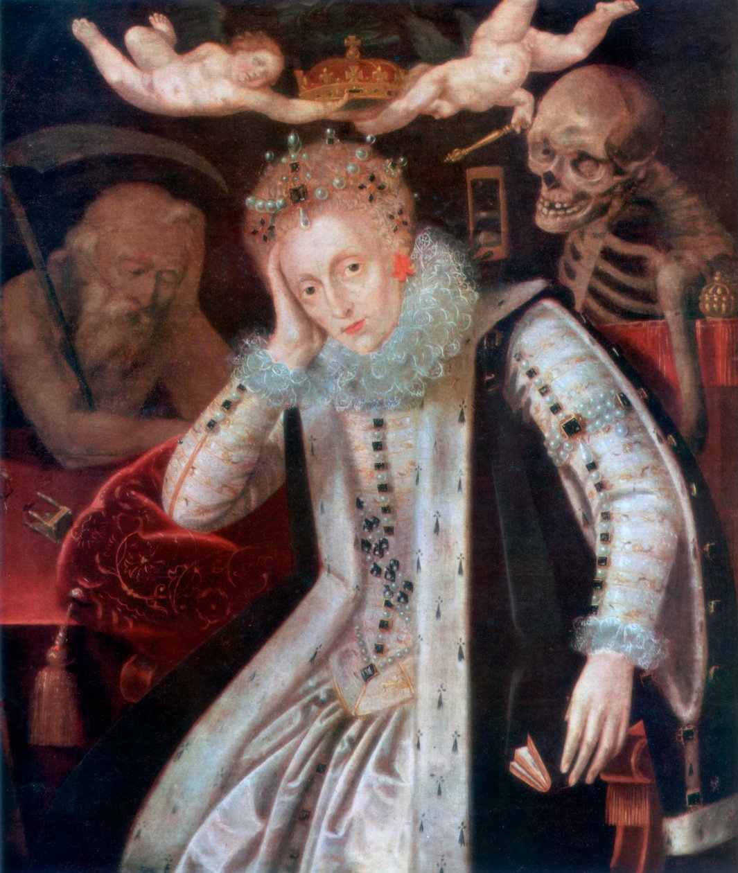Elizabeth, o soberano cansado, c1610 1937 de Unbekannt