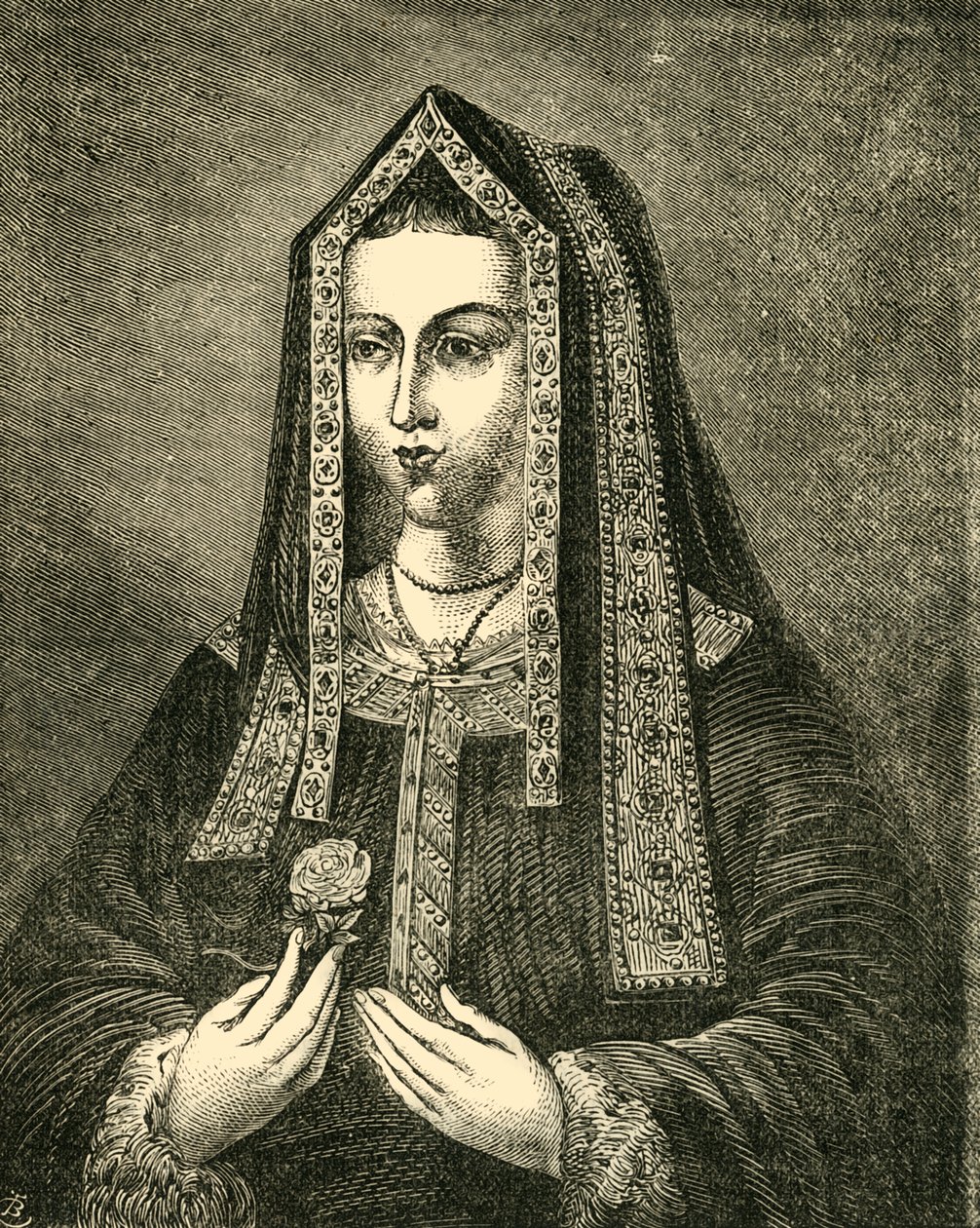 Elizabeth, esposa de Henrique VII, 1881. de Unbekannt