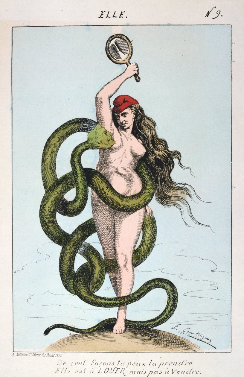 Ela em 1871. de Unbekannt