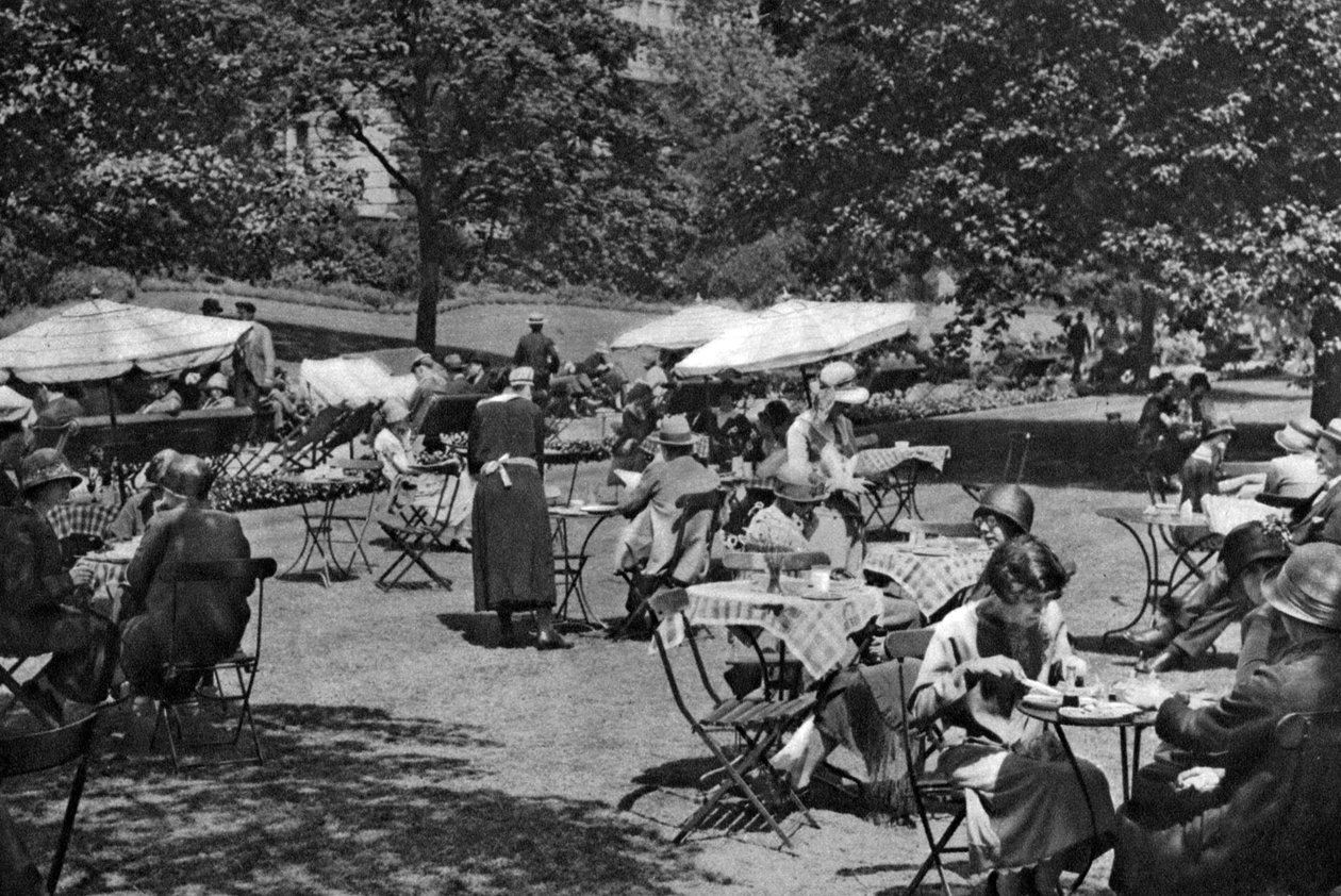 Jardins do aterro, Charing Cross, Londres, 1926-1927 de Unbekannt