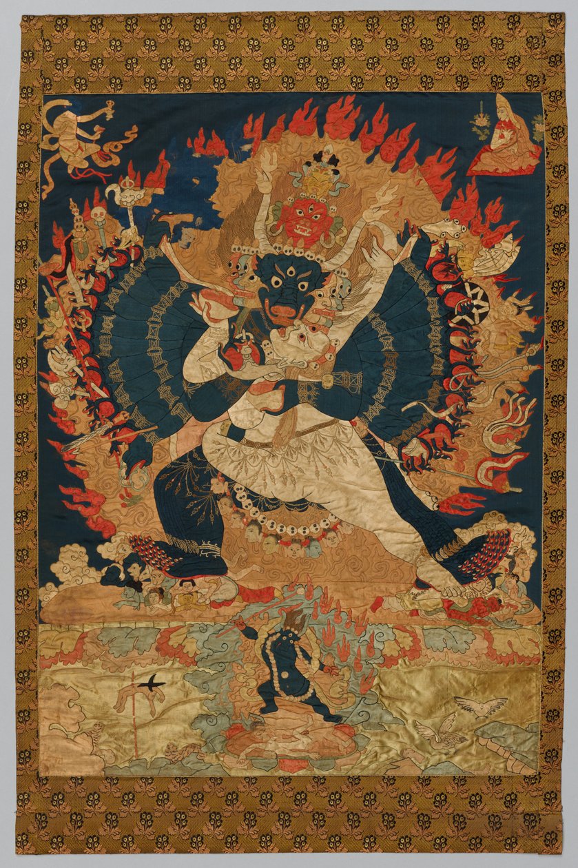 Bordado: Yama e Consort, século XVIII-XIX. de Unbekannt