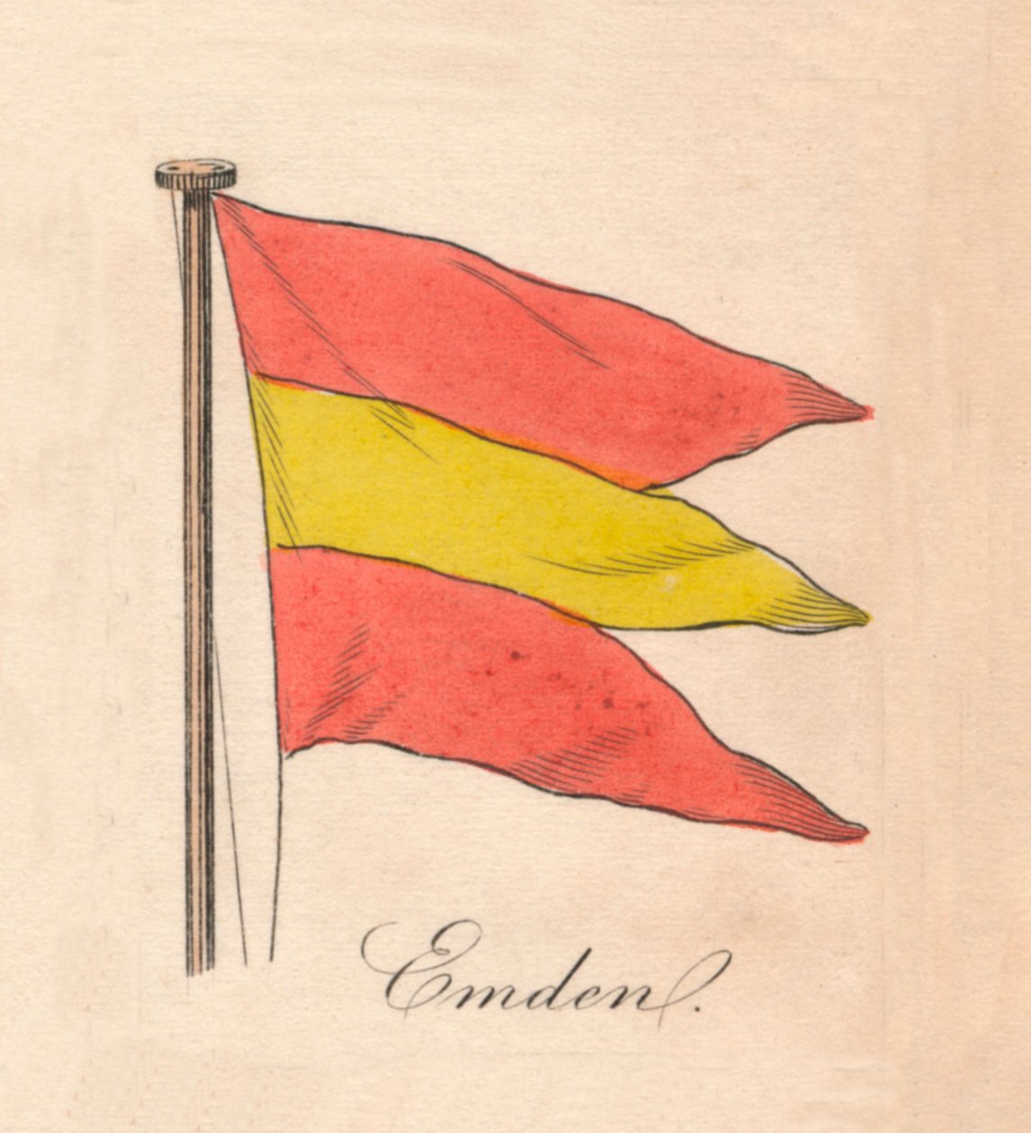 Emden, 1838 de Unbekannt