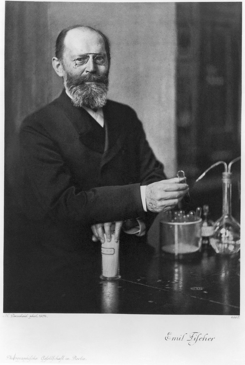 Emil Fischer, químico orgânico alemão, 1904 de Unbekannt