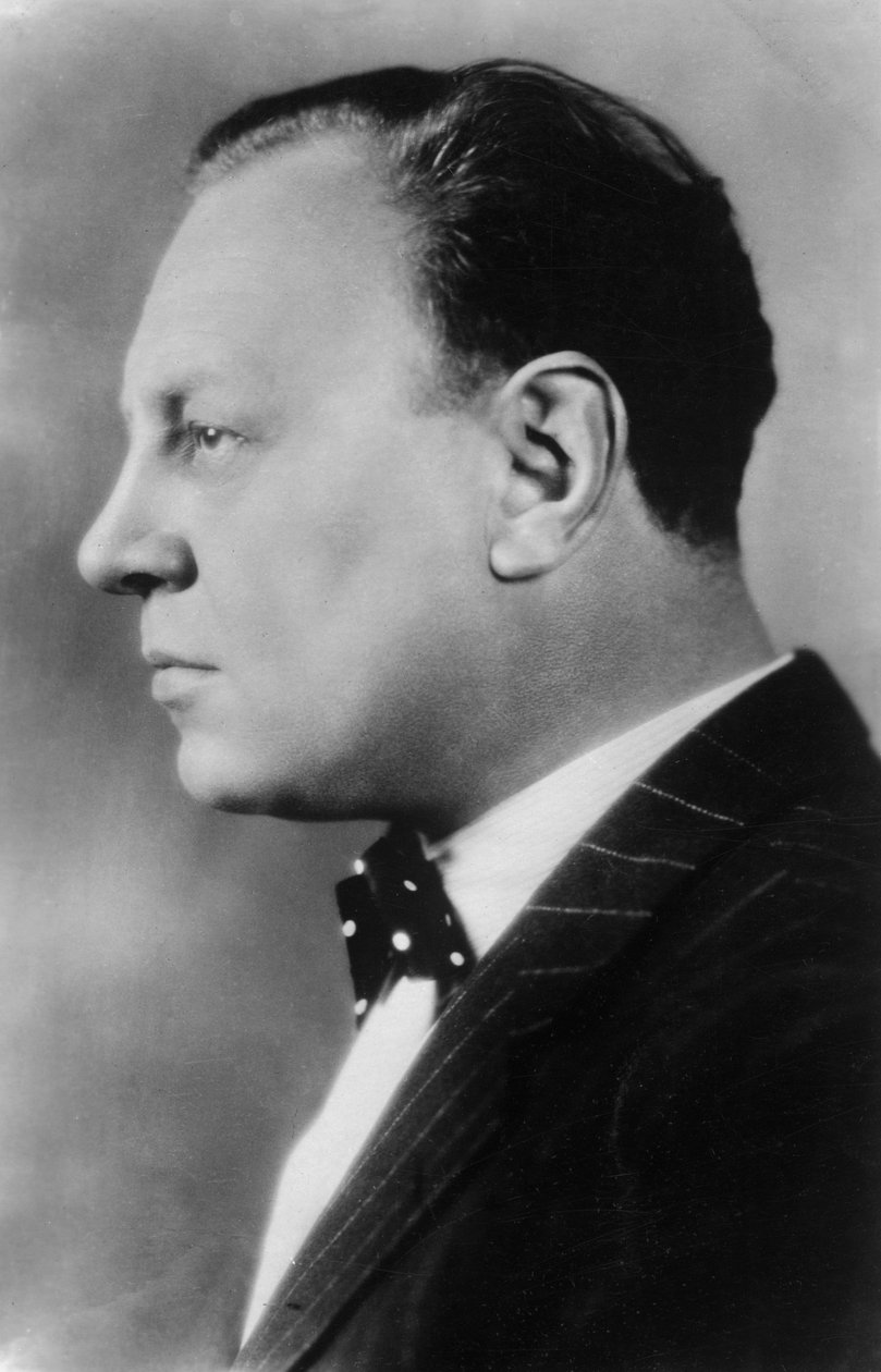 Emil Jannings 1884-1950, ator suíço, século 20 de Unbekannt