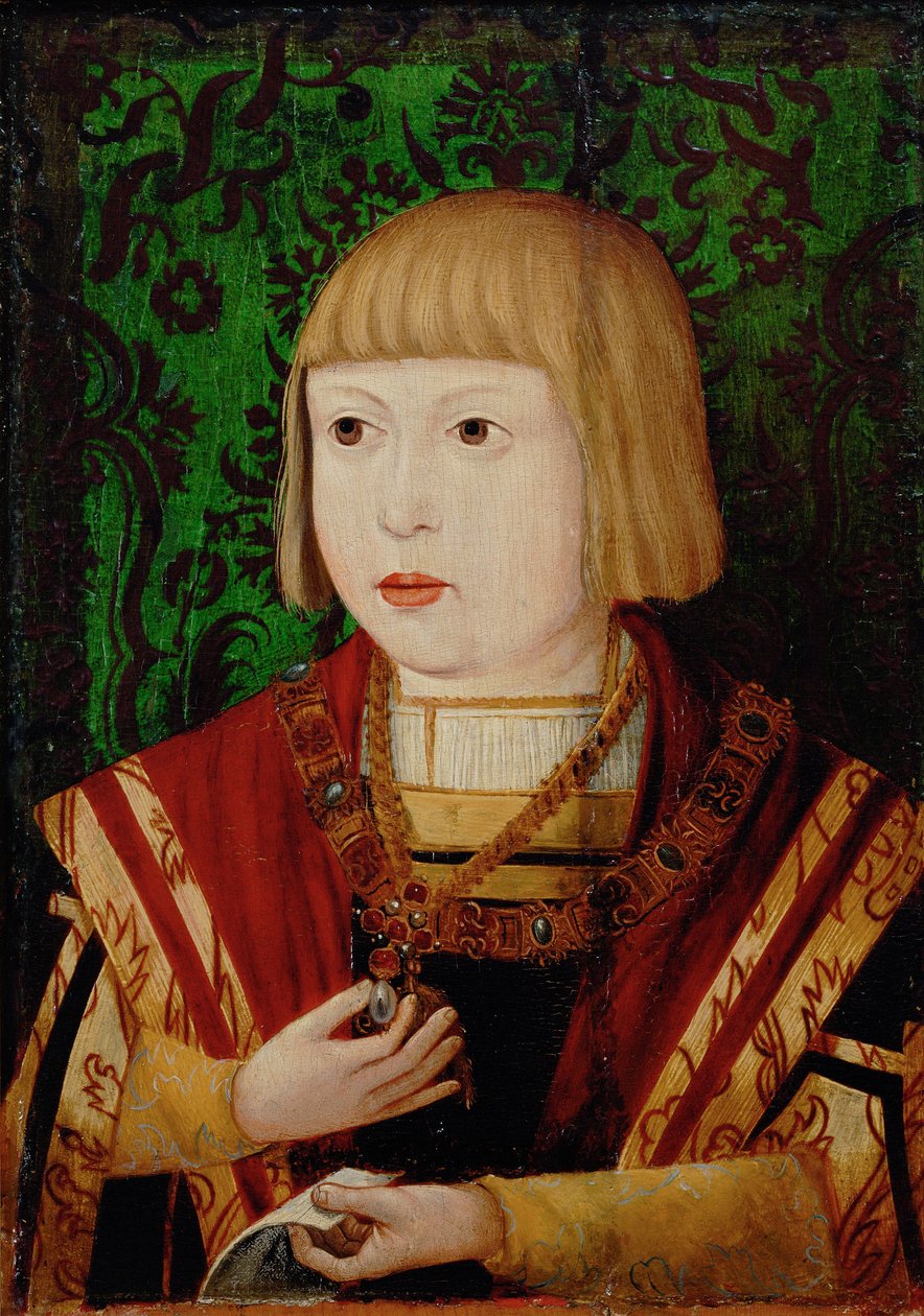 Imperador Fernando I 1503-1564, com dez ou doze anos de idade, c. 1520 de Unbekannt
