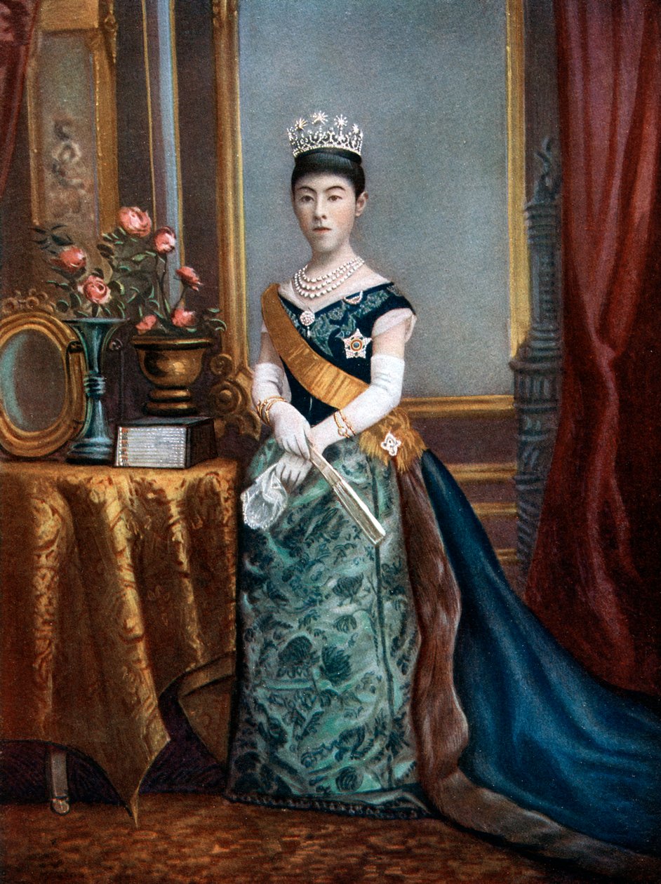 Imperatriz Shoken, consorte de imperatrizes do Japão, final do século XIX e início do século XX de Unbekannt
