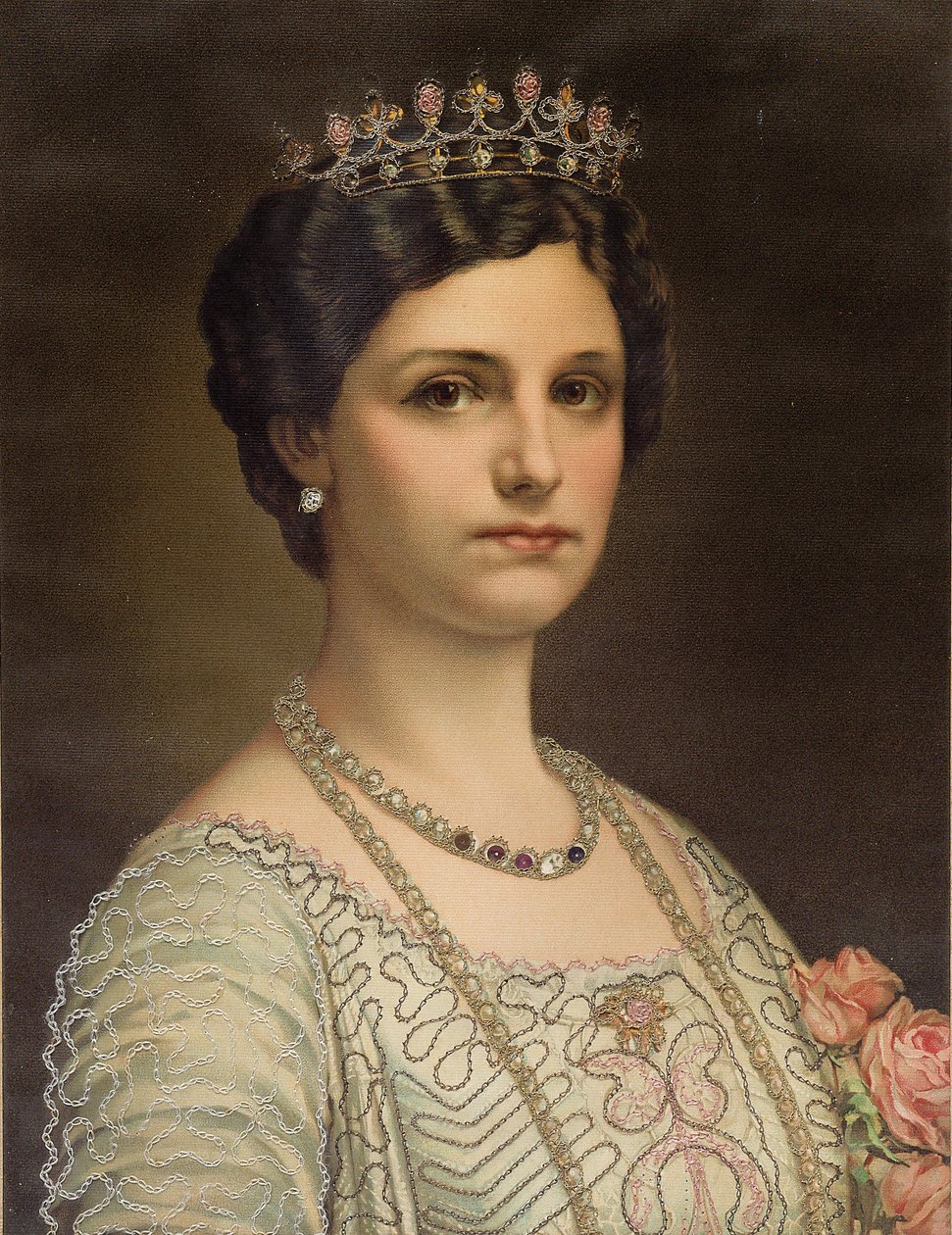 Imperatriz Zita da Áustria 1892-1989, Rainha da Hungria, c. 1917 de Unbekannt