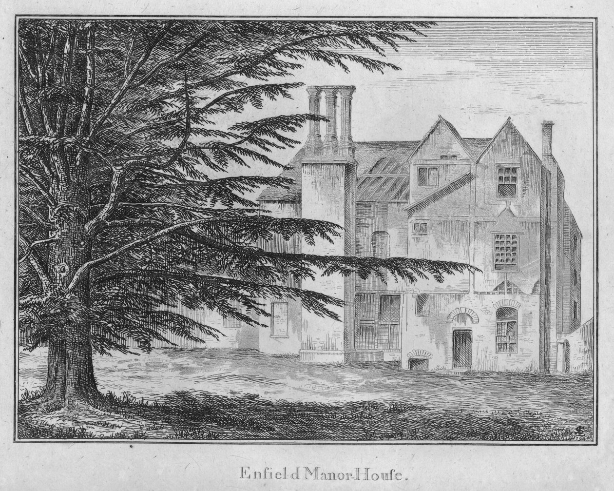 Casa do solar de Enfield, c1792 de Unbekannt