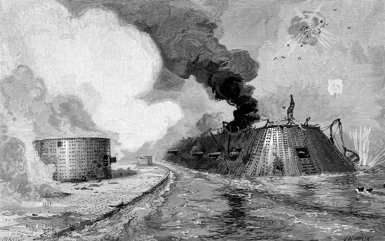 Engajamento entre Confederados e Sindicalistas, Guerra Civil Americana, 1852 1885 de Unbekannt