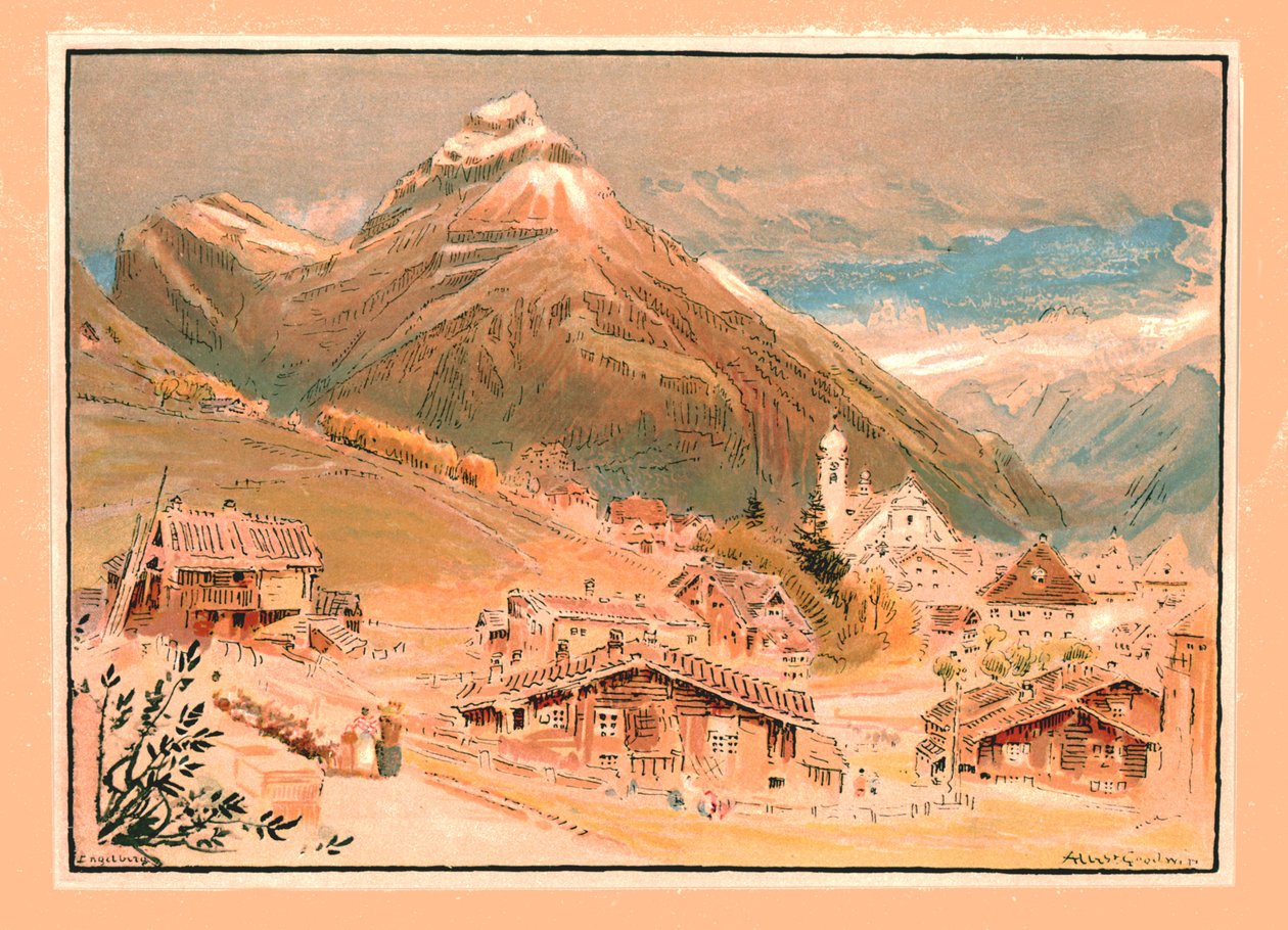 Engelberg, c1900. de Unbekannt