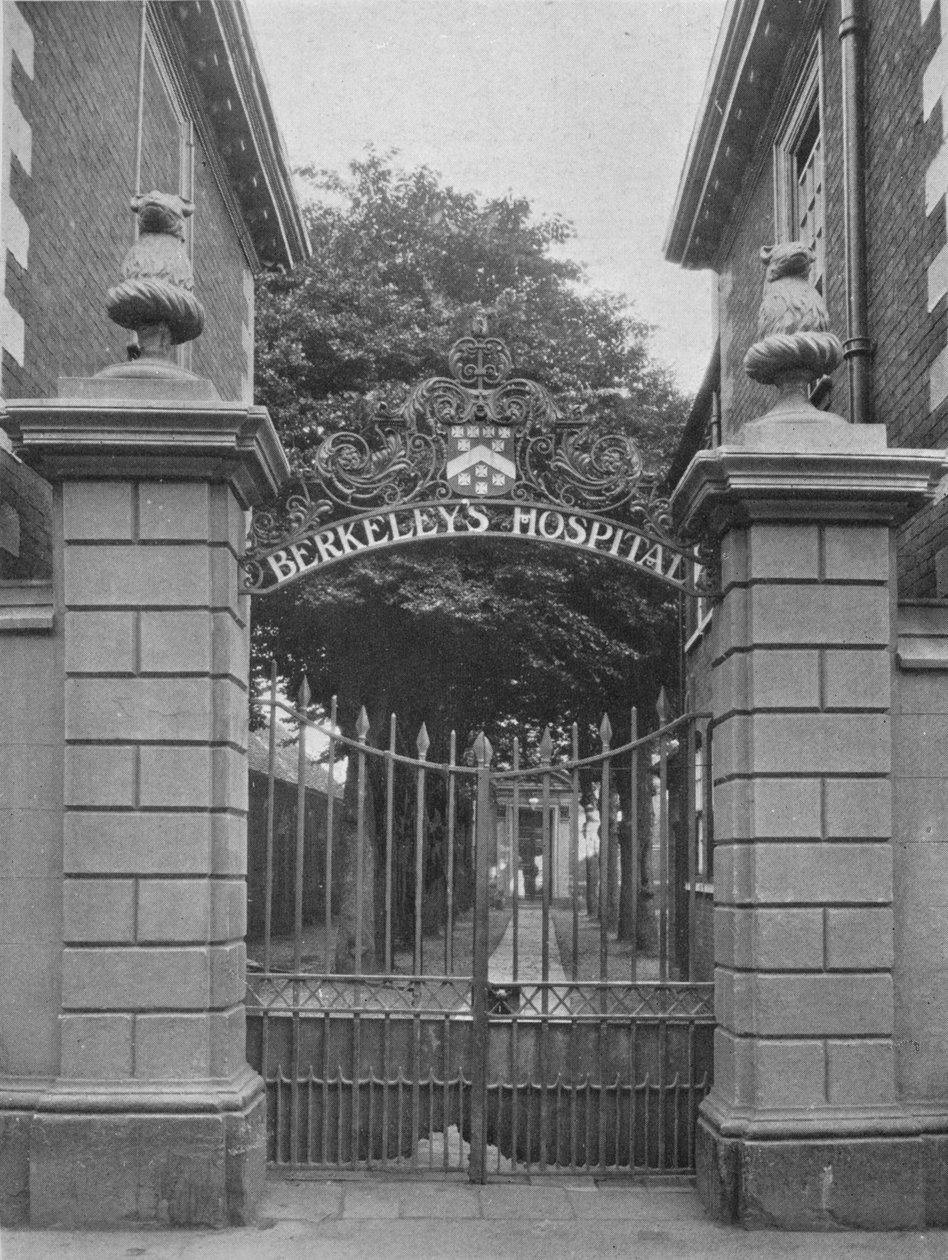 Gateway de entrada, Berkeleys Hospital, Worcester, Worcestershire, 1924 de Unbekannt