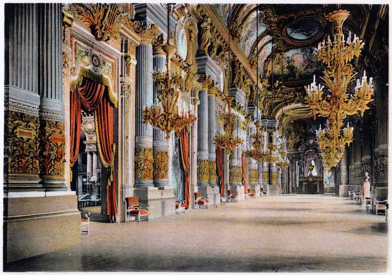 Entrada do Palais Garnier, Paris, c1900 de Unbekannt