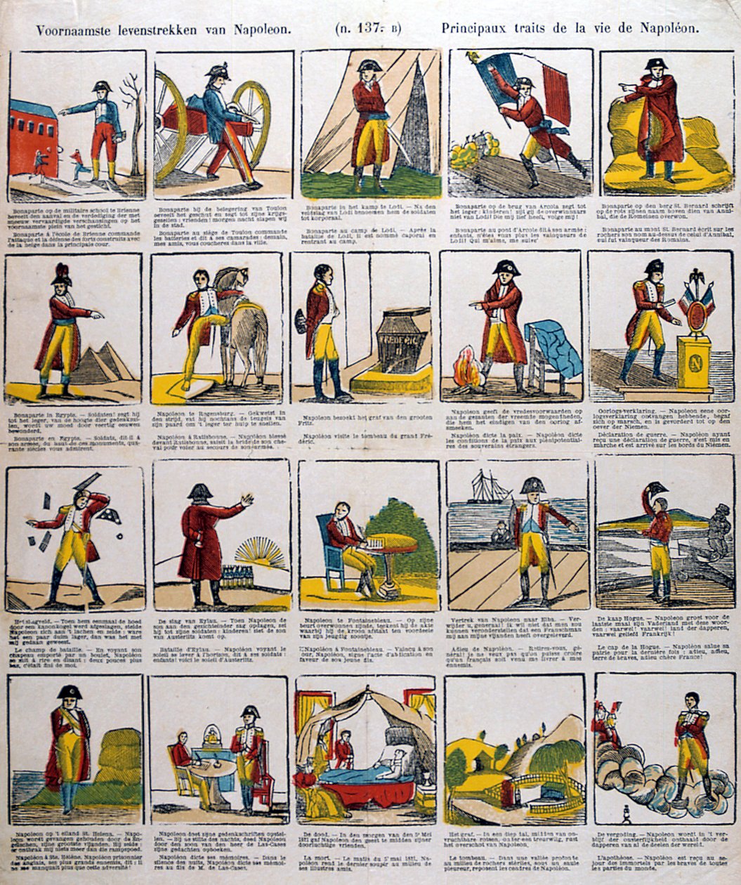 Episódios na vida Napoleão, século XIX de Unbekannt