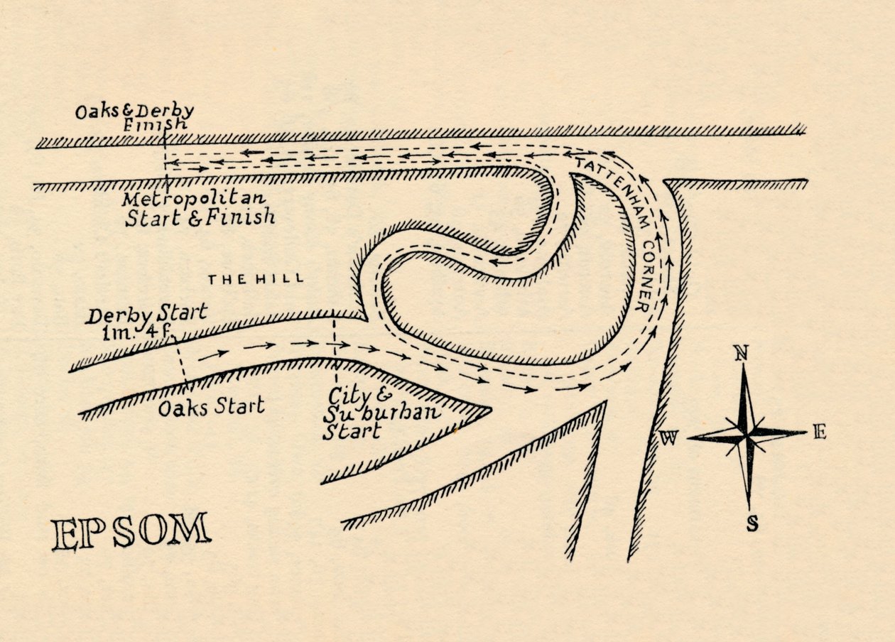 Epsom Race Course, 1940 de Unbekannt
