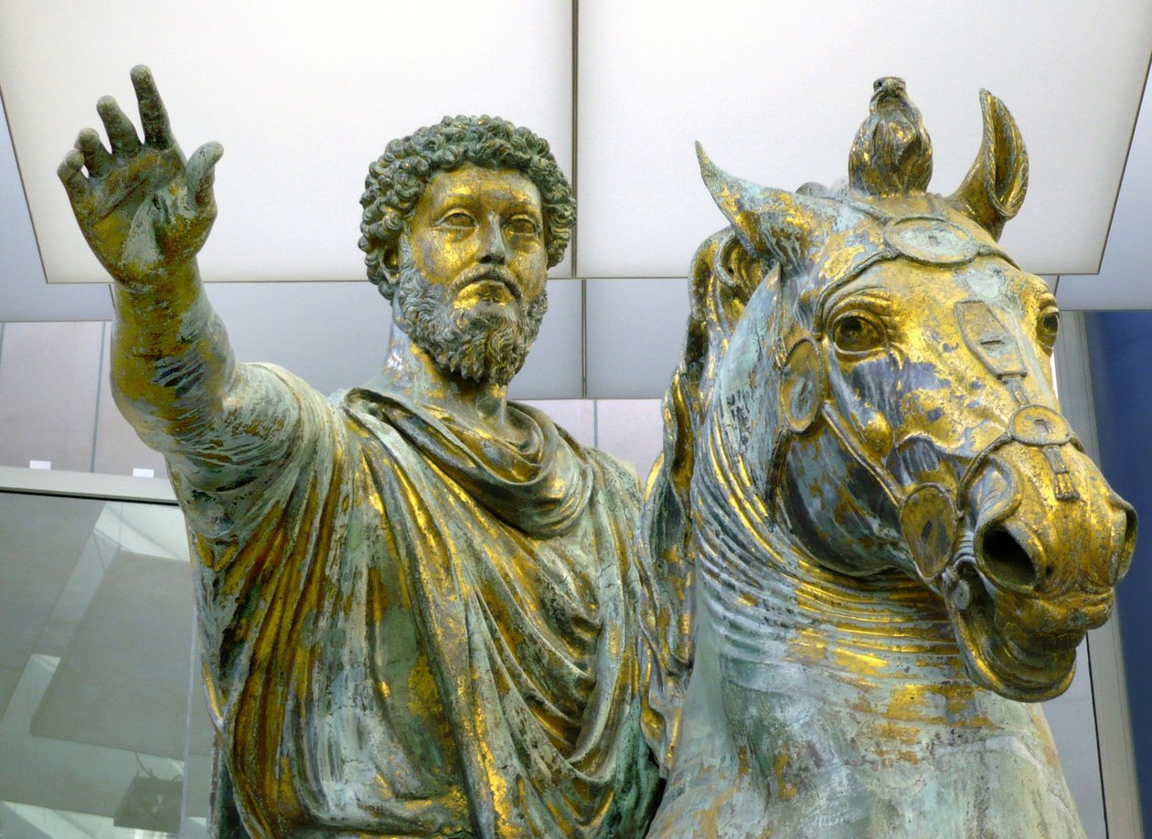 Estátua equestre de Marco Aurélio, 161-180 de Unbekannt