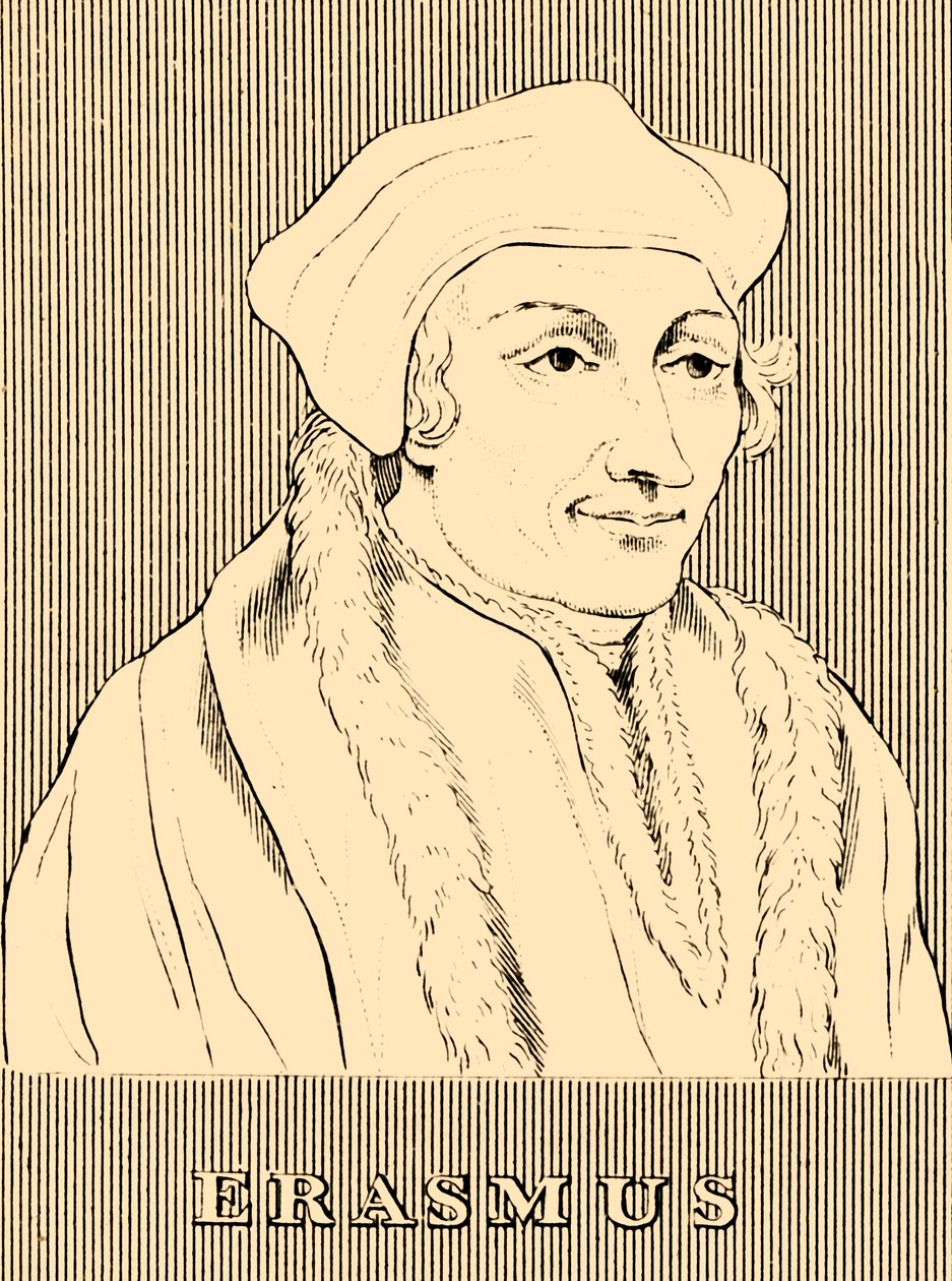 Erasmus, 1466-1536, 1830. de Unbekannt