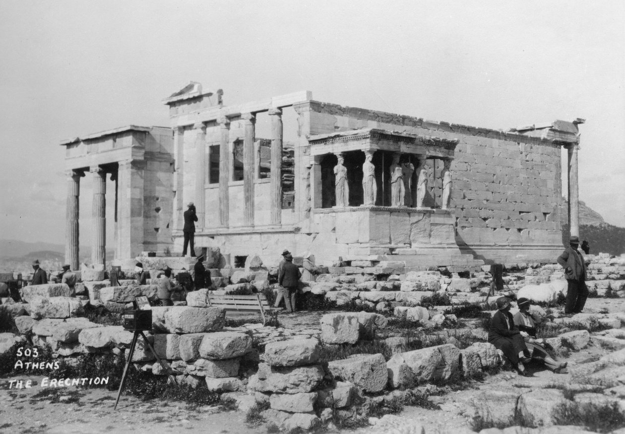 Erechtheion, Atenas, Grécia, c1920s-c1930s de Unbekannt