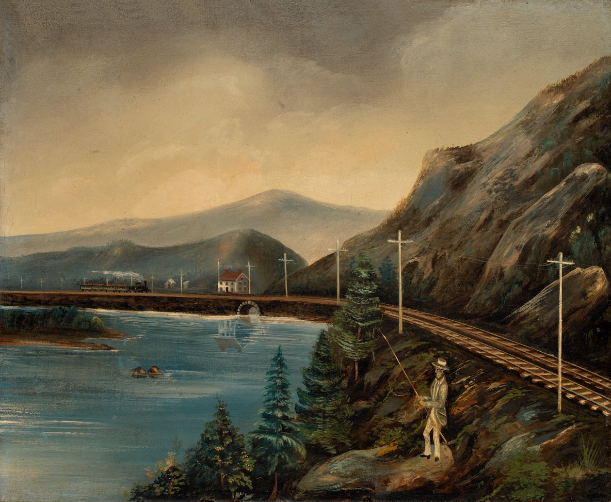 Estrada de ferro Erie, século XIX. de Unbekannt