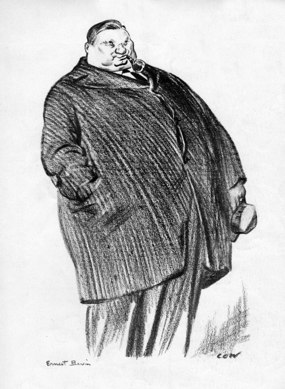 Ernest Bevin, político trabalhista britânico, 1933 de Unbekannt
