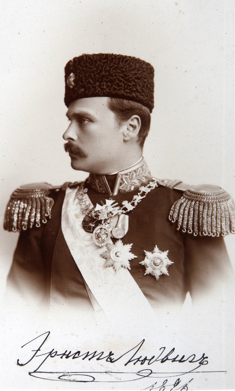 Ernest Louis I, grão-duque de Hesse e por Rhine, 1896. de Unbekannt