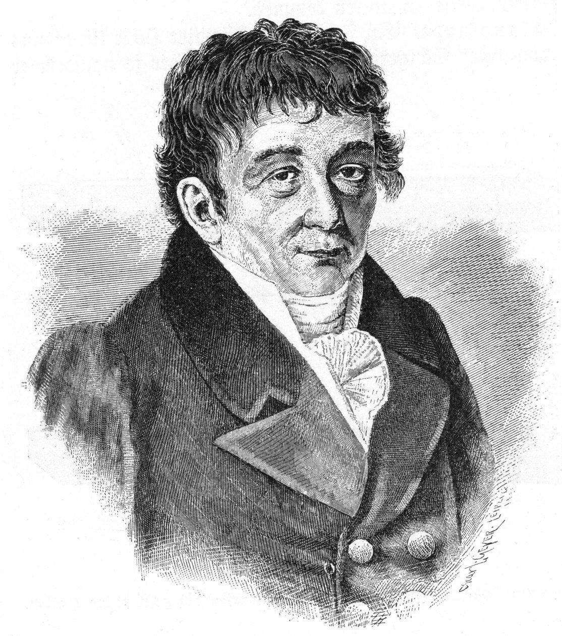 Ernst Florens Friedrich Chladni, físico alemão, c1895 de Unbekannt