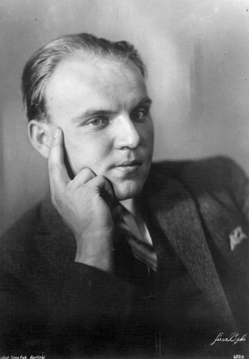 Ernst Krenek, compositor austríaco, século XX de Unbekannt