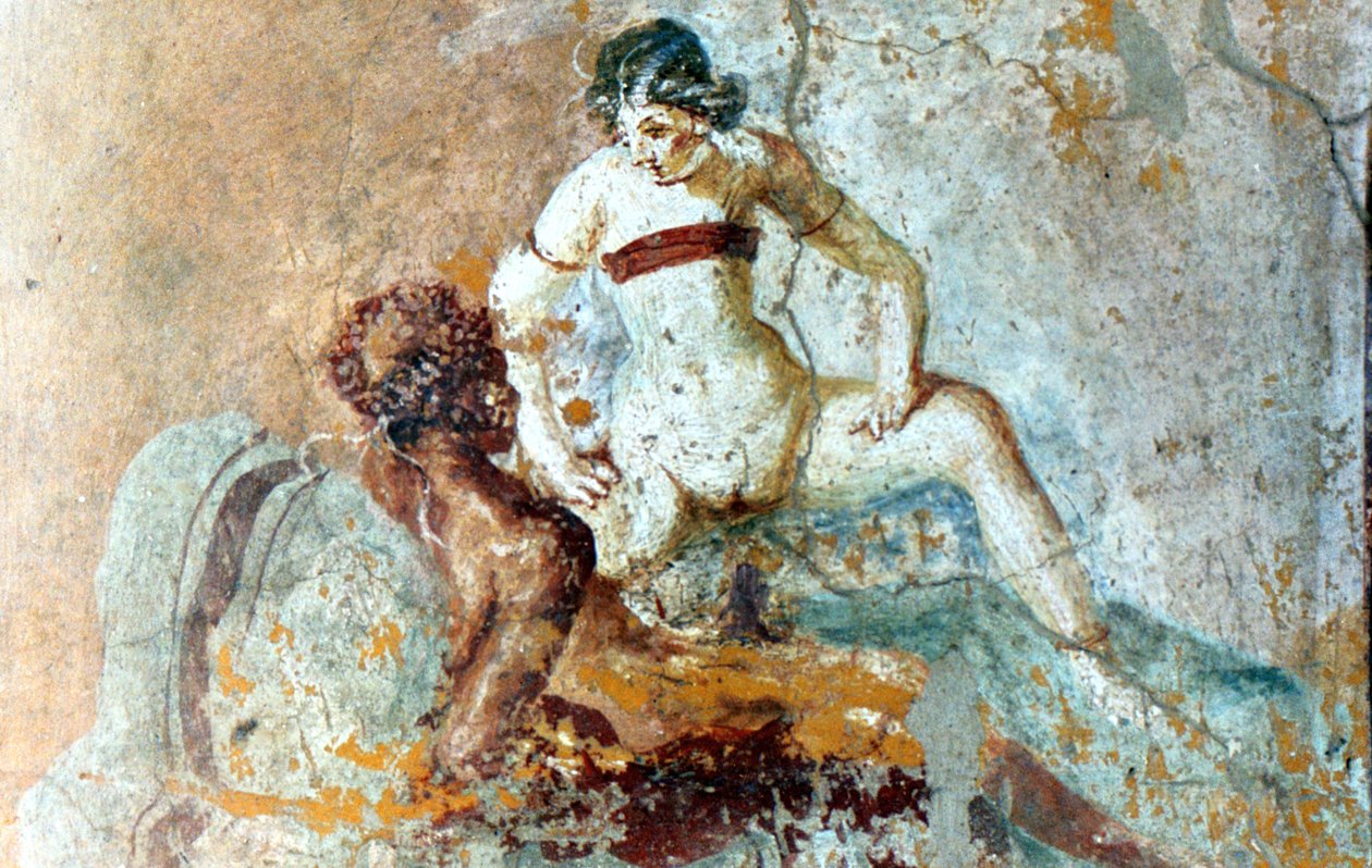 Mural erótico, Pompéia, Itália de Unbekannt