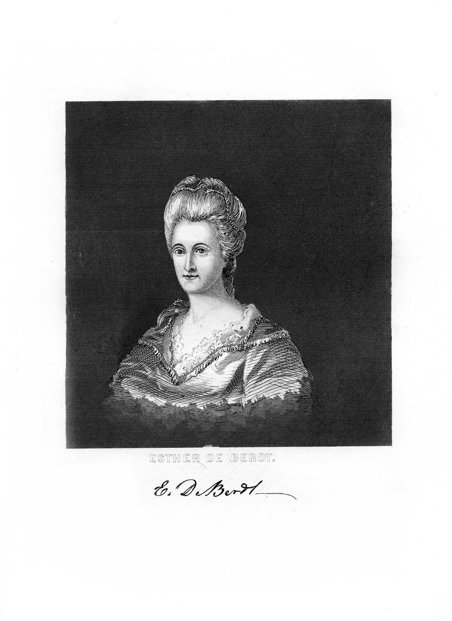 Esther De Berdt Reed, patriota da Guerra Revolucionária Americana, 1872 de Unbekannt