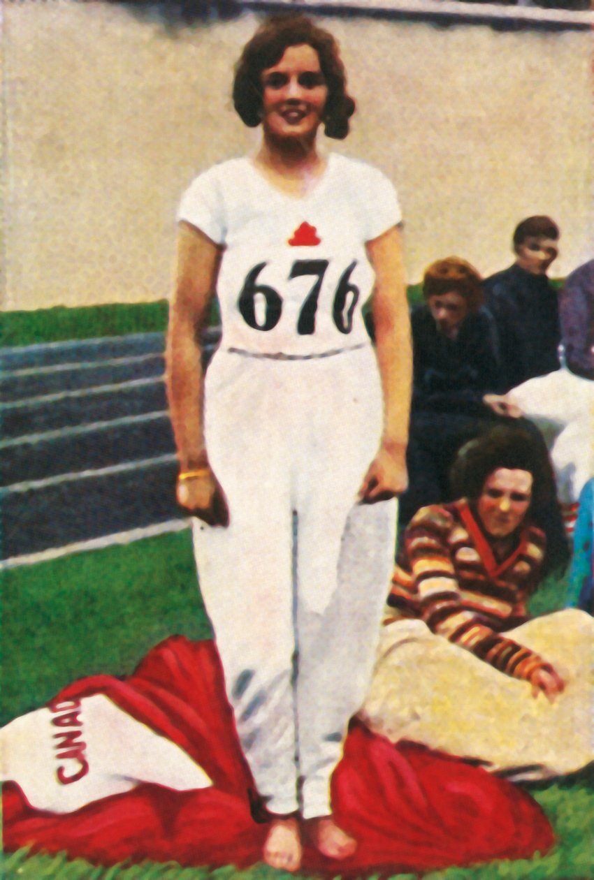 Ethel Catherwood, do Canadá, campeão mundial de salto em altura, 1928. de Unbekannt