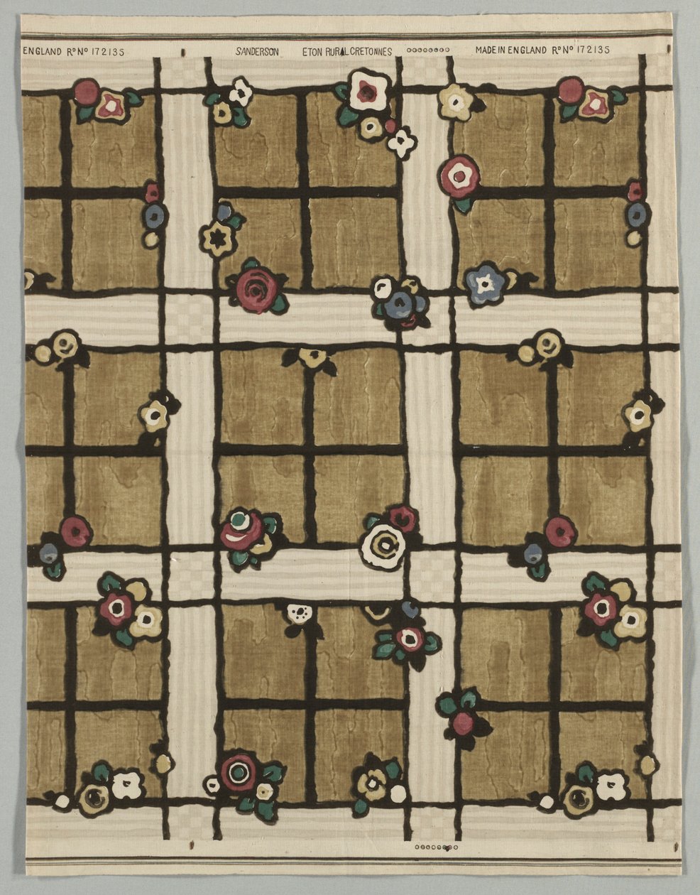 Eton Rural Cretonne No. 172135, final do século XIX. de Unbekannt