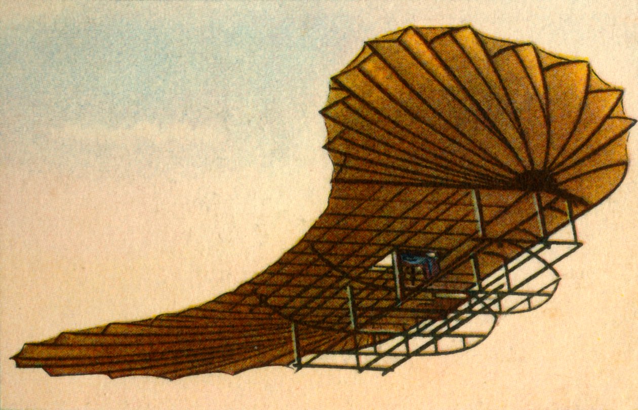 Planador de Etrichs Zanonia, 1906. 1932. de Unbekannt